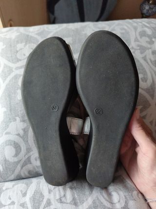 Sandalias Anatomico Plata-Gris