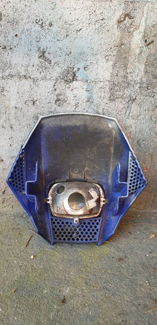 Careta Moto Enduro Azul