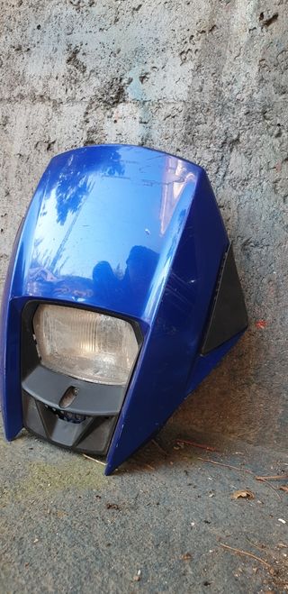 Careta Moto Enduro Azul
