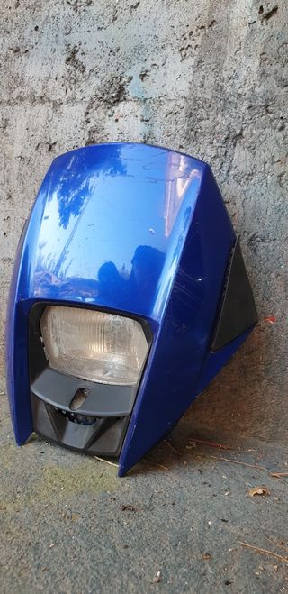 Careta Moto Enduro Azul