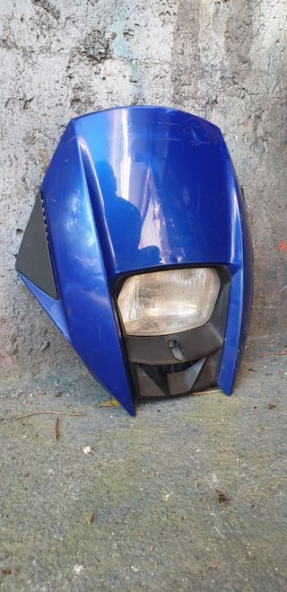 Careta Moto Enduro Azul