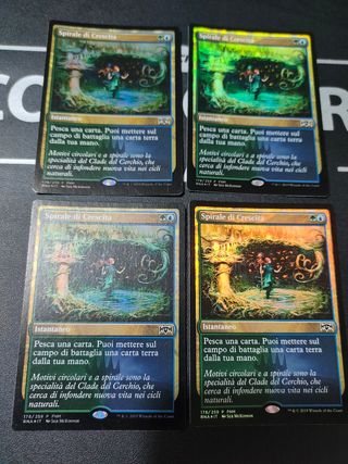 Mtg Set Spirale di Crescita Foil Fnm