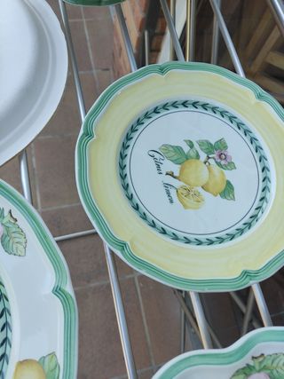 Villeroy & Boch vajilla -  Verde y blanco