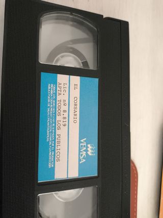 VHS El Corsario - Aventura