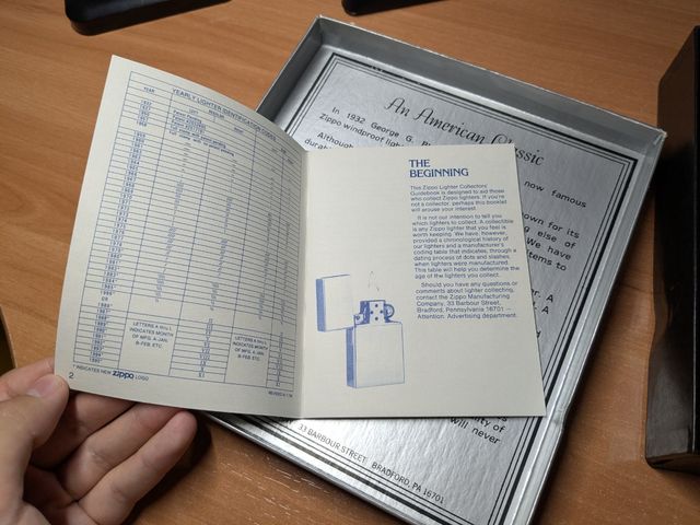 Zippo de coleccionista y limpieza