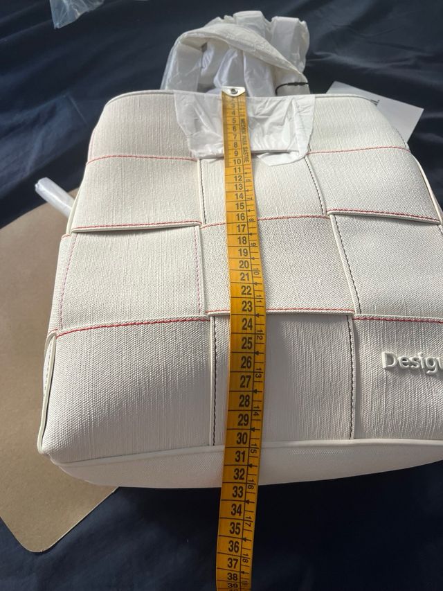 Mochila Desigual blanca