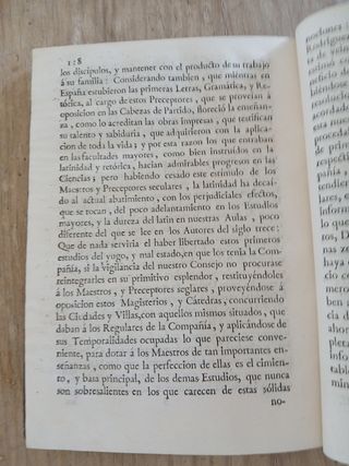 Libro antiguo: Expulsión Jesuitas 1767