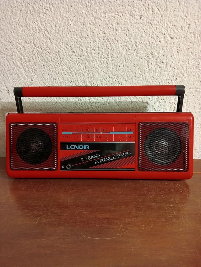 Radio vintage Lenoir anni '80