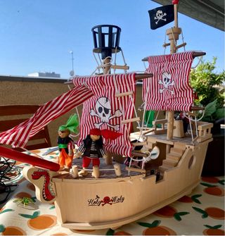 Barco pirata madera Lidl