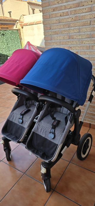 Bugaboo gemelar - carrito doble