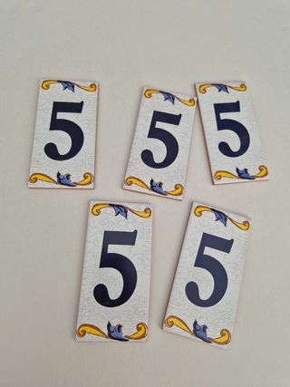 Números Cerámica para Puerta calle