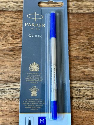 Recambio Parker Quink Azul M