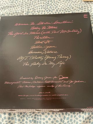 Thriller - Michael Jackson LP