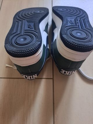 Nike Air Force 1 verdi e bianche 36
