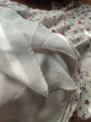 Vestido flores The Kooples blanco