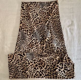Falda Zara mini leopardo XS