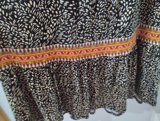 Falda larga estampada boho