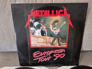 Metallica European tour 90 2 vinilos Live zwolle.