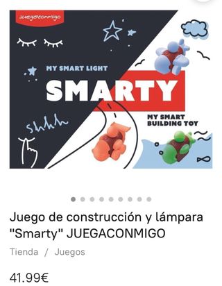 Lámpara infantil y juego