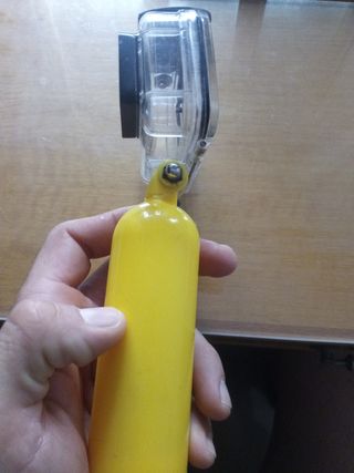 GoPro: Soporte boya flotador amarillo + carcasa