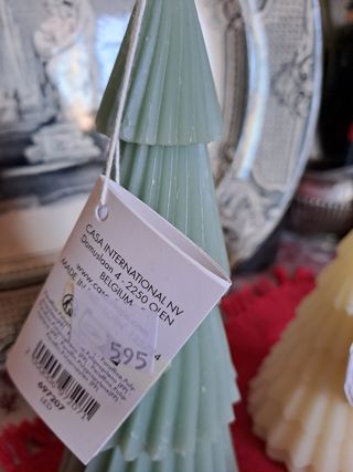 Candele albero Natale & porta tovaglioli renne