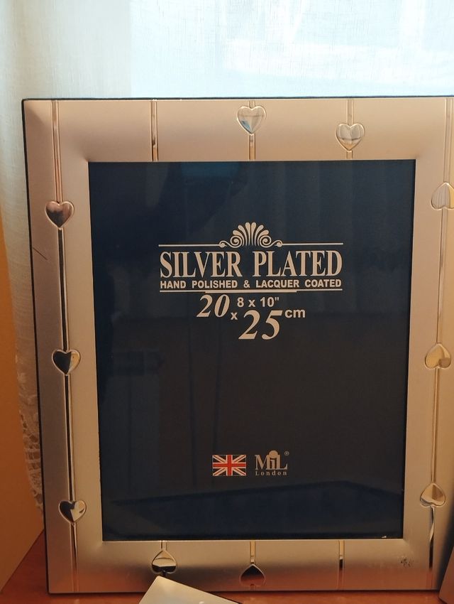 Marcos fotos plata HH 20x25cm