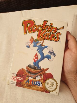 Rockin' Kats Nintendo Nes completo pal B esp nese