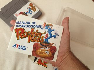 Rockin' Kats Nintendo Nes completo pal B esp nese