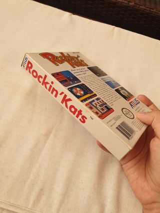 Rockin' Kats Nintendo Nes completo pal B esp nese