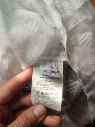 Blusa blanca Marithé + François Girbaud