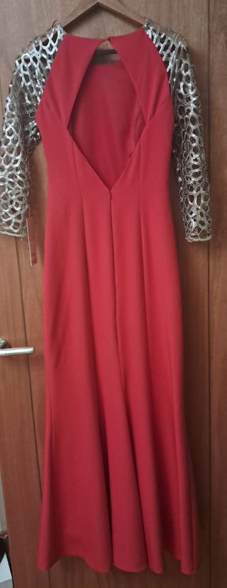 Vestido Maria Lago rojo talla L