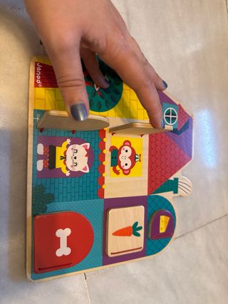 Juegos madera bebés