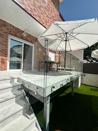 BARANDILLA CRISTAL BOLCON TERRAZA 