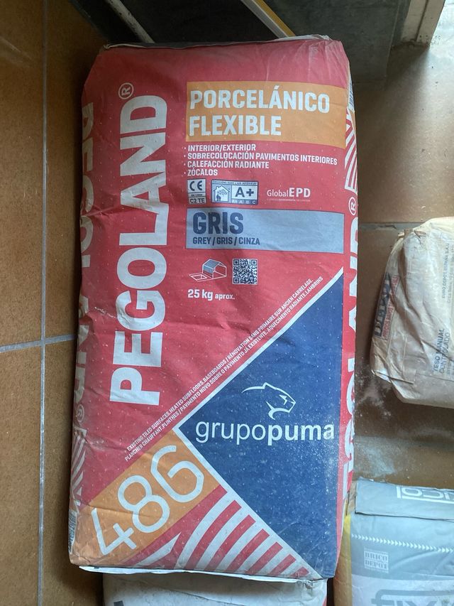 vendo sacos sobrantes de obra