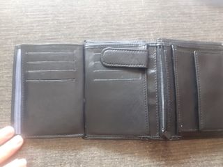Cartera BORELLI negra - Polipiel de alta calidad