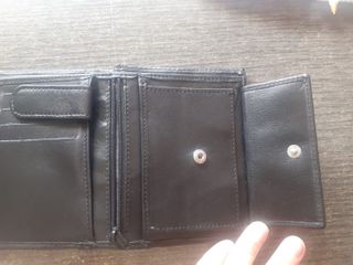 Cartera BORELLI negra - Polipiel de alta calidad