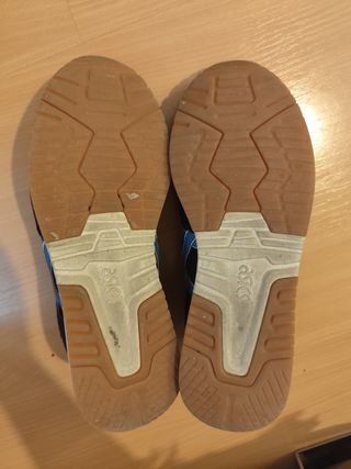 Zapatillas Asics Jr. 46, Azul Marino