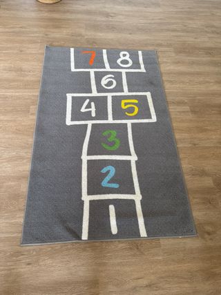Alfombra juegos niños multicolor