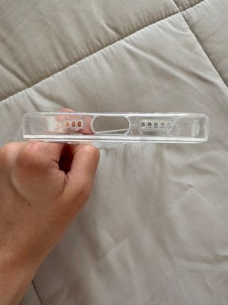 Funda iPhone 13 Flower - Transparente