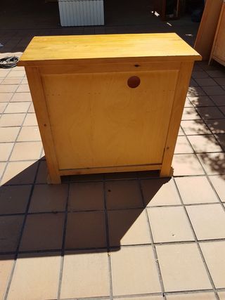 Mueble TV madera maciza