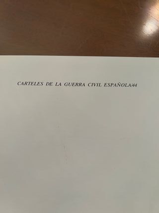 Réplica Póster Guerra Civil Española 44 M
