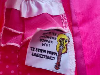 Vestido niña gitana rosa Confecciones Maria Matas
