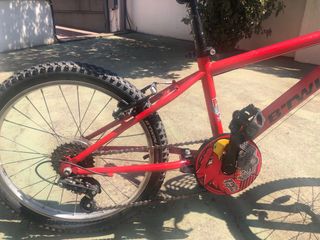 Bicicleta niño BTWIN 20" roja