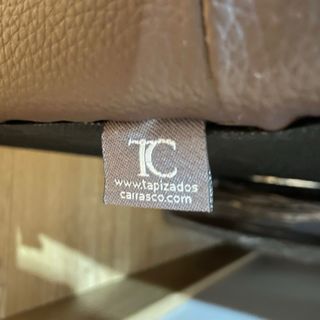 Cabeceros cama 90 - Piel sintética marrón