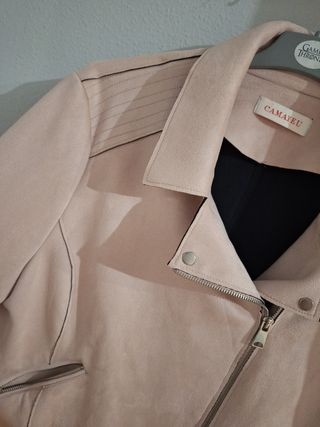 Cazadora ante rosa Camaïeu