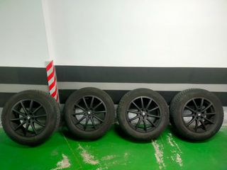 Llantas RC Design 18", 10 radios, negro mate + gom