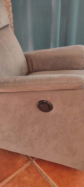 Sillón Relax Eléctrico Gris