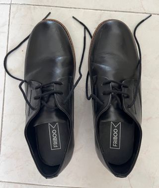 Zapatos negros vestir niño -talla 37