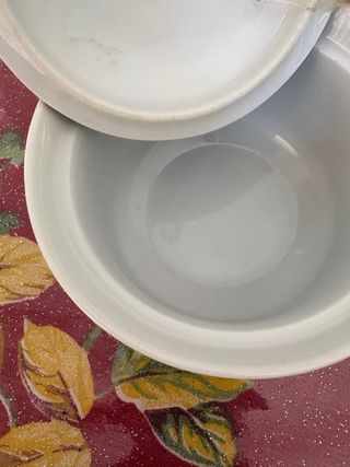 Zuccheriera ceramica oro - bianca