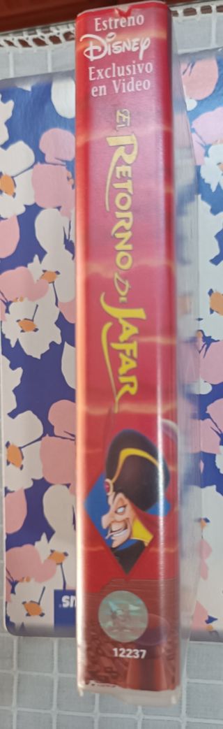 VHS El Retorno de Jafar (Disney)